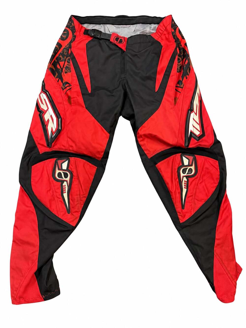 MSR Axxis Racing Motocross Pants Red Black